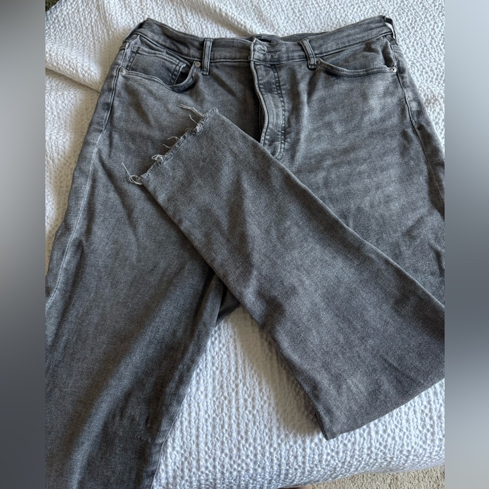 Gray Denim Jeans
